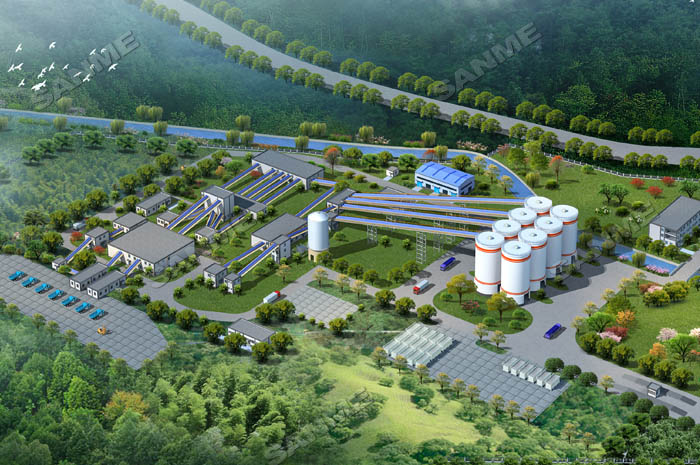 華新水泥(長陽)時產2000噸骨料生產線EPCO項目 華新水泥(長陽)時產2000噸骨料生產線EPCO項目