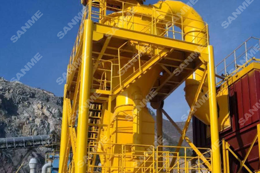 持續報道|東方希望制砂樓出砂級配已滿足更苛刻的預拌砂漿用砂級配