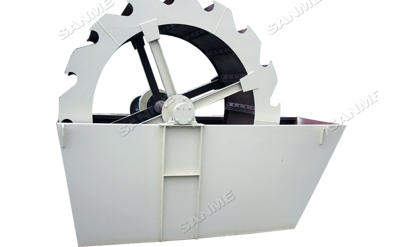 高效輪式洗砂機,洗凈度高,產量大!