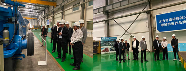 奉賢區(qū)人大常委會黨組書記、主任張培榮一行蒞臨上海山美股份開展“優(yōu)環(huán)境、穩(wěn)經濟”大走訪大調研