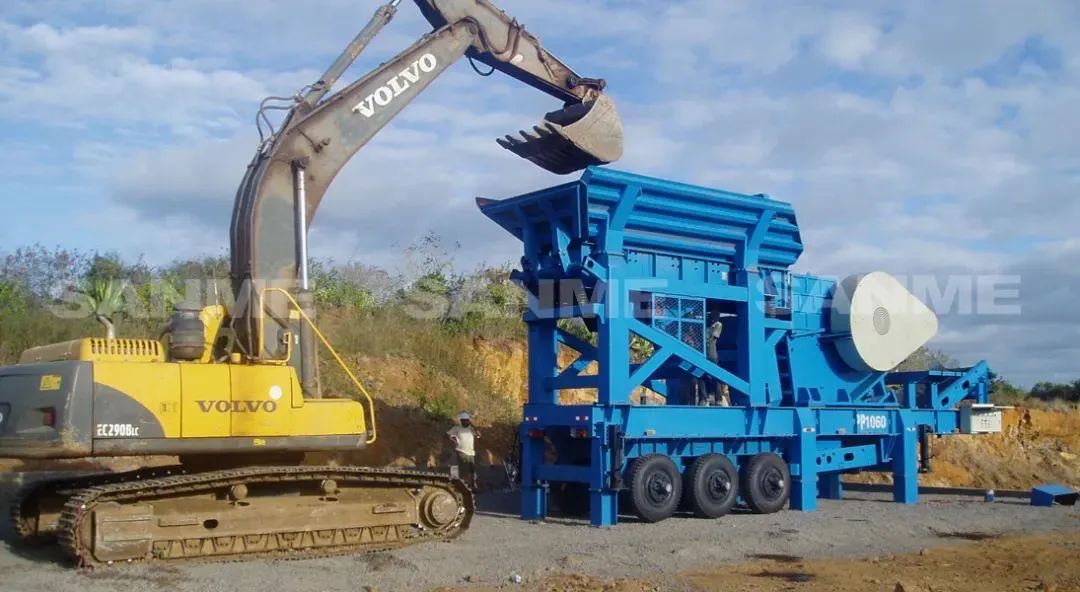 時產值近600萬！山美移動式破碎篩分一體站助力江蘇高碳鉻鐵礦破碎項目建設