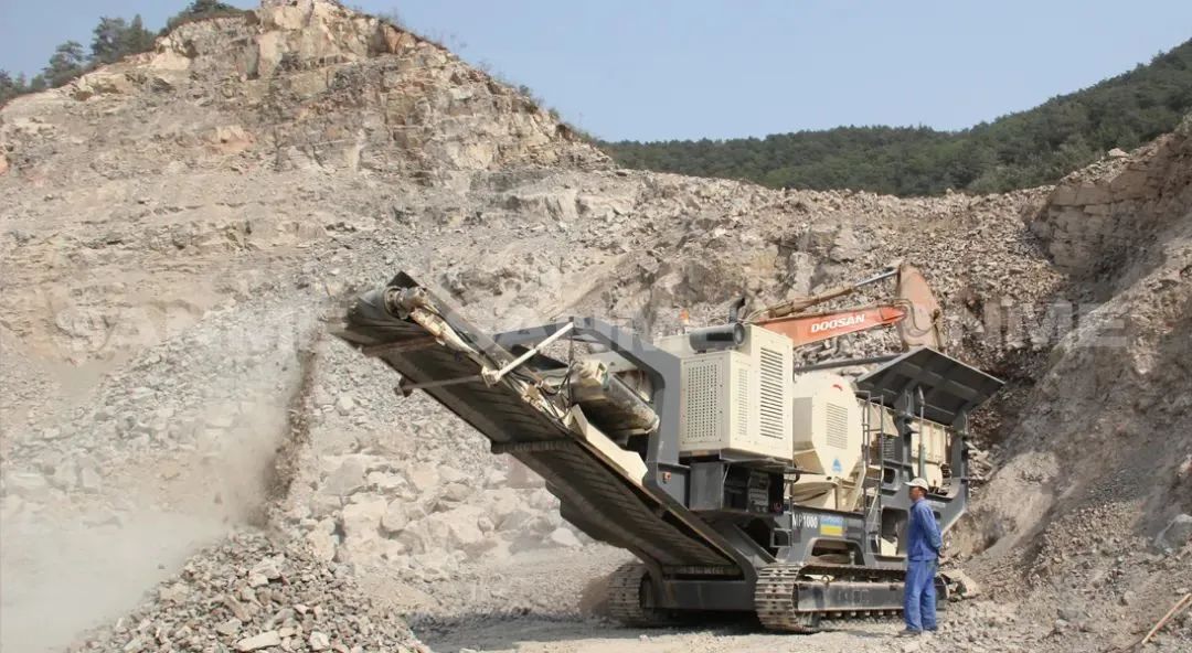 時產值近600萬！山美移動式破碎篩分一體站助力江蘇高碳鉻鐵礦破碎項目建設