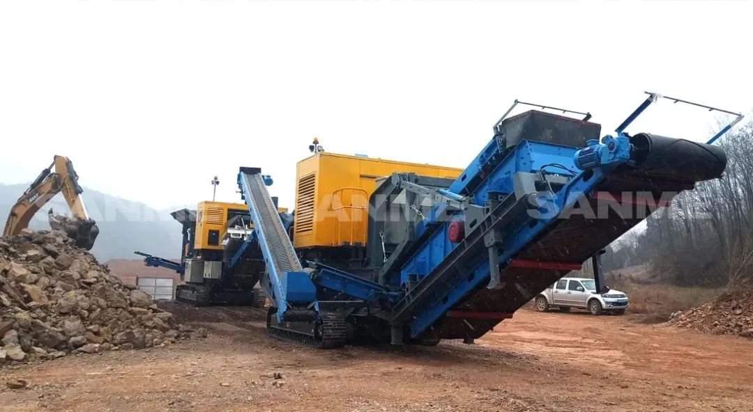 時產值近600萬！山美移動式破碎篩分一體站助力江蘇高碳鉻鐵礦破碎項目建設