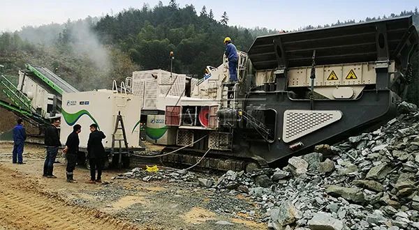 時產值近600萬！山美移動式破碎篩分一體站助力江蘇高碳鉻鐵礦破碎項目建設
